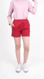 Forest Ladies 14/15" Cotton Twill Elastic Waist Casual Shorts Pants | Seluar Pendek Perempuan - 860138