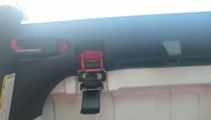 Giá Đỡ Khung Cửa Sổ Trời Kẹp Mui Cứng Cho Xe Jeep Wrangler JK 2007-2018 Thép Bền Sơn Tĩnh Điện Đen Lắp Đặt Bằng Bu Lông Phụ Kiện Xe Hơi 68004562