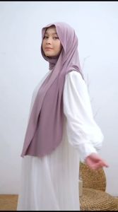 Hijab Pashmina Curve Inner Jersey Korea