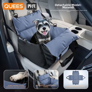 QUEES | Safe Car Travel Pet Seat for Dogs and Cats