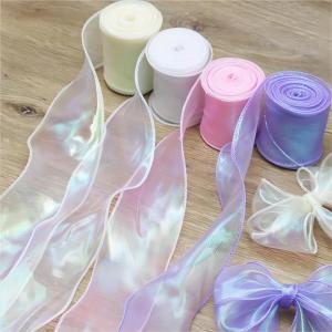 (10 yard/gói) 60mm cá nhiều màu đuôi sợi ruy băng Organza bao bì Hộp Quà Tặng Lolita Phụ kiện tóc đèn Nhà cung hoa nướng trang trí tự làm