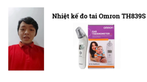 Nhiệt kế đo tai Omron TH839SGiải pháp đo thân nhiệt NHANH CHÓNG - CHÍNH XÁC - AN TOÀN TUYỆT ĐỐI phù hợp cho Trẻ Nhỏ Người Lớn và Người Cao Tuổi.Chỉ với 1 GIÂY đo nhanh qua tai Omron TH839S giúp bạn theo dõi nhiệt độ cơ thể dễ dàng