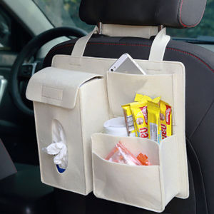 JUSTINLAU Storage Travel Hanger Car Organizer Creative Car Storage Hanging Bag Back Seat for Auto Capacity Pouch Container
