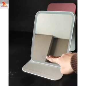 Gương trang điểm đèn LED cảm ứng 3 chế độ ánh sáng gấp gọn thông minh thuận tiện mang đi chơi - du lịch