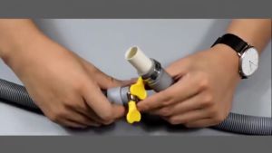 Machine Dishwasher Drain Hose Extension Washing Pipe with Bracket Set Accessories Universal 90 Days Warranty