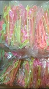 Sedotan Plastik Warna Warni & Funky Spiral: Paket 50pcs