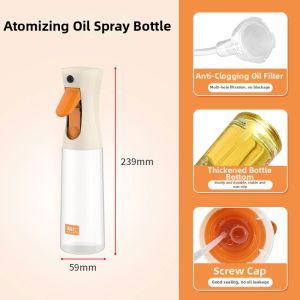 Liven | Air Fryer Compatible Fogging Oil Sprayer Glass