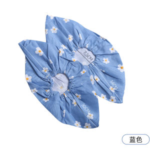 ที่คลุมรองเท้าในร่มใช้ในบ้านผ้าระบายอากาศสำหรับห้องเครื่องนักเรียนที่คลุมเท้ากันลื่นซักซ้ำได้สำหรับผู้ใหญ่ที่คลุมรองเท้าผ้าทนต่อการเสียดสี