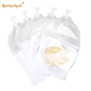 10PCS Ostomy Care Bags Set  Valve-Sealed Prevents Reflux Ideal for Stoma Drainage Urethrostomy