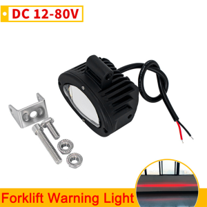 Forklift LED Safety Light 12V-80V Wide Boundary Warning Light |Linear Red Zone Projection for AGV Construction & Warehouse Use