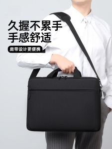 Túi Xách Công Sở Dày 16 Inch Túi Xách Đeo Chéo Dung Tích Lớn Túi Xách Du Lịch Túi Xách Da PU Mềm Màu Trơn