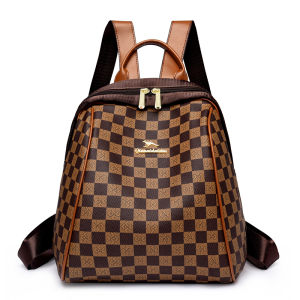 TANFAN | Commuter Friendly Chessboard Small Backpack