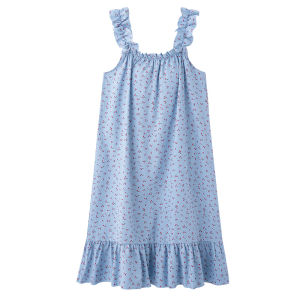 Miiow | Catwoman Summer Ice Silk Sleepwear Strap Nightgown Womens Loose Thin Home Clothes Set With Chest Pad Short Pants Casual Style