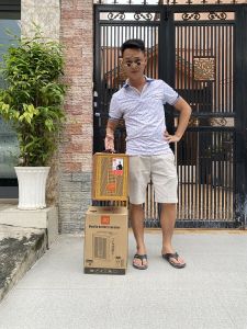 Loa Kéo Di Động JBZ J6 Kèm 2 Micro Không Dây Âm Thanh Cực Hay Công Suất Lớn Có Remote Điều Khiển