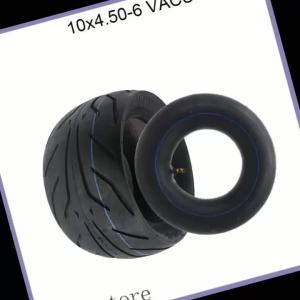 10 Inch Vacuum Tire 10x4.50-6 Tubeless Tire for Electric Scooter Tire Replacement