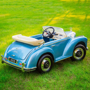 Mercedes-Benz Kids Retro Classic Car Baby Electric Car Four-Wheel with Remote Control Seated Baby Toy Baby Car