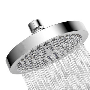 6 Inch High Pressure Rainfall Shower Head Round Overhead Shower Head with Extension Arm For Bathroom Home Use