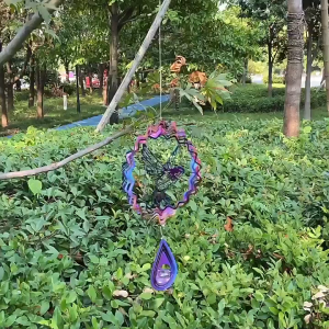 (nhiều mẫu) Chong chóng gió ngoài trời Chuông gió Mandala 3D 2026