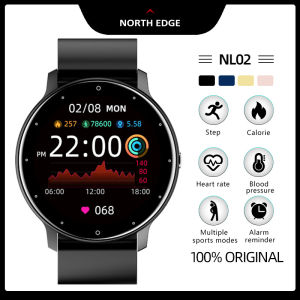 NORTH EDGE 2026 Blood Pressure Smartwatch Full Touch IP67 Waterproof Fashion Sports Watch Original Health Multifunctional Calories Sports Watch NL02 Men‘s Watch