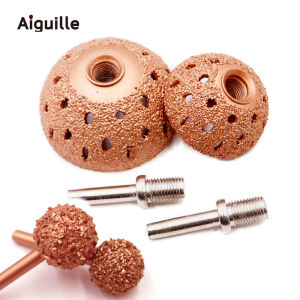 1 pc Tungsten Steel Grinding Wheel for Tire Repair 6x42mm 6x55mm Polishing Wheel Car Tyre Repairing Rubber PVC Polisher