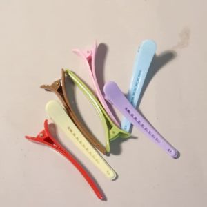 30 Cái/bộ Plus Kích Thước 8CM Nhựa Viền Kẹp Tóc Phụ Kiện Cá & Mỏ Vịt Dụng Cụ Tạo Kiểu Tóc Cho Tóc Updo