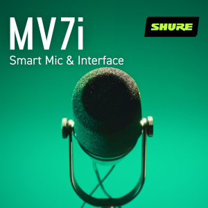 Shure MV7i Smart Microphone & Interface