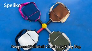 Túi đựng vợt đeo chéo bằng cao su tổng hợp di động Túi đeo chéo Pickleball Ba lô thể thao Pickleball không thấm nước Túi tote thể thao dành cho nữ