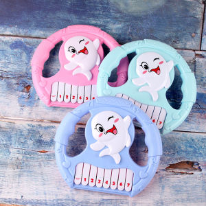 Đồ Chơi Phát Nhạc Cho Bé- Đàn Organ Mini Hình Vô Lăng Phát Nhạc Cho Bé