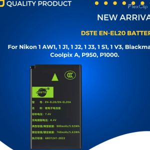 DSTE® EN-EL20 Battery For Nikon COOLPIX A AW1 S1 1 J1 J2 J3📷(Ready Stock In Malaysia)
