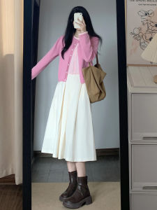 SUSIEYUAN | Autumn Knitted Dress Set