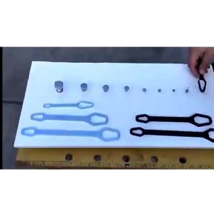 [ READY STOCK ] 3-17mm/8-24mm Universal Torx Wrench Double-Head Self-Tightening Wrench Adjustable Wrench Hand Tool