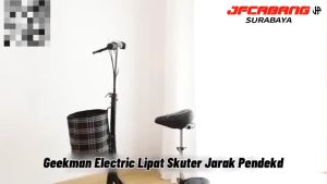Sepeda Lipat Listrik Awet 25km Sepeda Listrik Dewasa 10 Inchi Scooter Listrik Murah