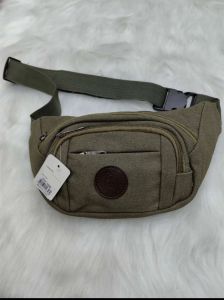 Kurnia Bag-Tas Selempang Kanvas Pria Waterproof Tas pinggang Kanvas Bisa Buat Santai