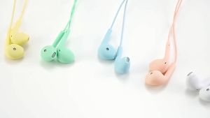 Original U19 Macaron Color In-ear HiFi Earphone Universal Headset Headphone with Microphone Good Quality Extra Bass