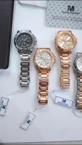 Jam Tangan Wanita Seven Minute 701 Analog Original Rantai Stainless Steel Anti Karat Dan Air