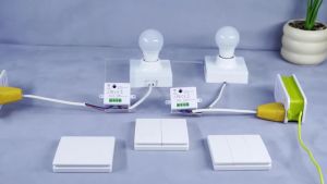 RF 433MHz Wireless Switch No Battery Required Remote Control Wall Light Lamp Switch