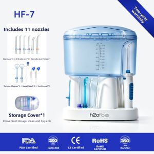 H2ofloss | Orthodontic Sensitive Teeth Cleaning Electric Countertop Water Flosser