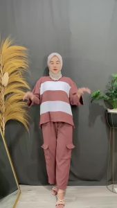 (TERMURAH) SETELAN BLASTER SALUR CRINGKLE AIRFLOW WANITA TERBARU