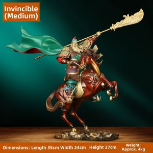 sanstyle | Wealth Attracting Copper Guan Gong Ornament