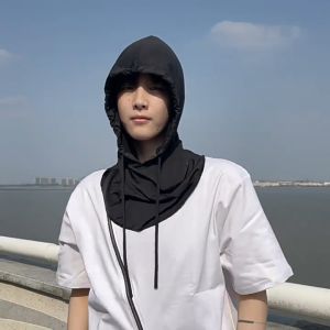 PAYONG KAPATID In Stock |Sunscreen Full Face Mask Ice Silk Sun Hood – Ultra-Thin Breathable & Helmet-Friendly for Cycling & Outdoor Use