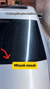 [Stock&COD] Glass Oil Film Cleaning Wiper Brush Car Cleaning Wipe Glass Oil Film Remover Strong Oil Film Removal Multi-Functional and Efficient Glass Cleaning Brush Strong oil film remover Windshield cleaning
