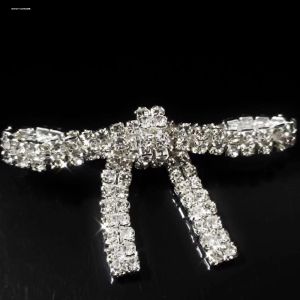 Sweet Butterfly Knot Brooch Pin Fashion Accessories Diamond Encrusted Scarf Hat Scarf Decorations DIY Clothing Shoes Accessories