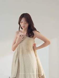 Khăn Choàng Tắm Cotton Dệt Tổ Ong Size Lớn 70x140 – Mềm Mịn Thấm Hút Nhanh Màu Pastel Sang Trọng