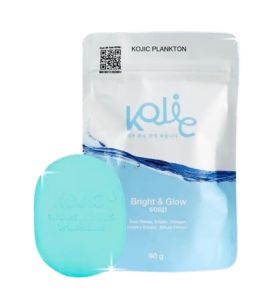 OFFICIAL KOJIC PLANKTON BRIGHT & GLOW SOAP 90 GR Mencerahkan Seluruh Tubuh Memudarkan Flek Hitam