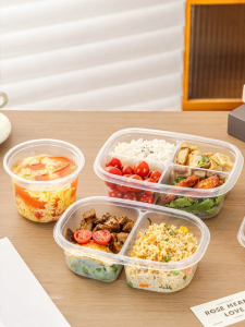MEIDI | Microwave-safe Disposable Food-grade Plastic Sealed Meal Box