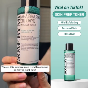 SOME BY MI Aha Bha Pha 30 Days Miracle Toner 150ML(Acne Calming Moisturizer Hydrating Pore Care)