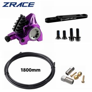 ZRACE XG Flat Mount Caliper Road Hydraulic Brake Caliper ICE-TECH Pads BMX Raceing Caliper Full CNC Lightweight