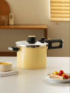 KIMS COOK | Noise Reducing Explosion Proof Pressure Cooker for Soups and Stews Suitable for Induction Cookers