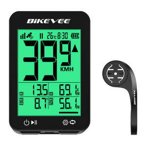 Wireless Bike Computer GPS Smart Digital Cycling Computer Multi-Functional Bicycle Speedometer Odometer for Outdoor Cycling