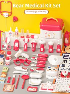 Doctor Playset with Stethoscope and Medical Kit for Girls and Babies BABYSHOME